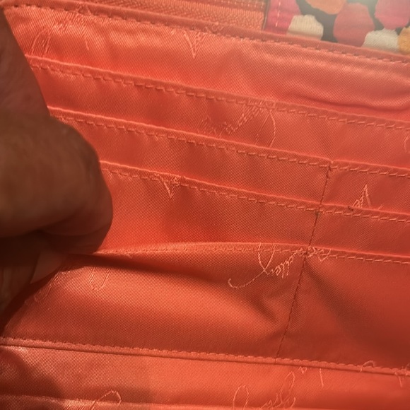 Vera Bradley multi colored  Dots long wallet. Fab color combo - Picture 6 of 14